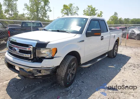2013 Ford F-150 Xlt z USA, uszkodzony, nr VIN 1FTFX1CF6DFB17533